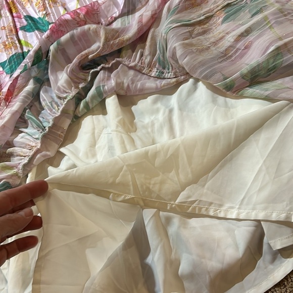 Boston Proper Boho Floral Blooms maxi Dress. Nearly New. Small. - Picture 12 of 15